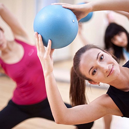 Mini Pilates Ball »Balle« 18cm / 23cm / 28cm / 33cm Gymnastikball für Beckenübungen, Stärkung der Bauchmuskulatur und partielle Massage. grün / 23cm - 3