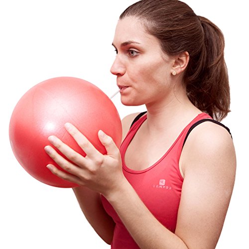 Mini Pilates Ball »Balle« 18cm / 23cm / 28cm / 33cm Gymnastikball für Beckenübungen, Stärkung der Bauchmuskulatur und partielle Massage. grün / 23cm - 9