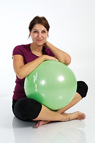 TOGU Gymnastikball, Pilates Ball, Trainingsball, Übungsball TOGU Redondo Ball Plus (Das Original), grün, 38, 491400 - 5